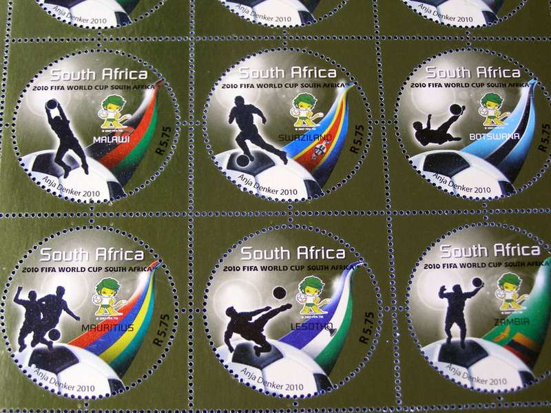 SOUTH AFRICA Mint Set - FIFA World Cup Football Championship (5th Issue) 2010