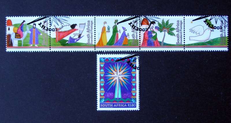 SOUTH AFRICA Set (CTO) - Christmas 2003