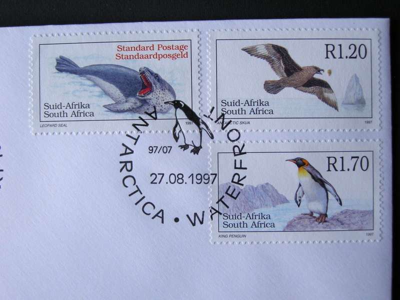 SOUTH AFRICA Cover - Additional Values to 6th Definitive 1997 //Birds//Animals