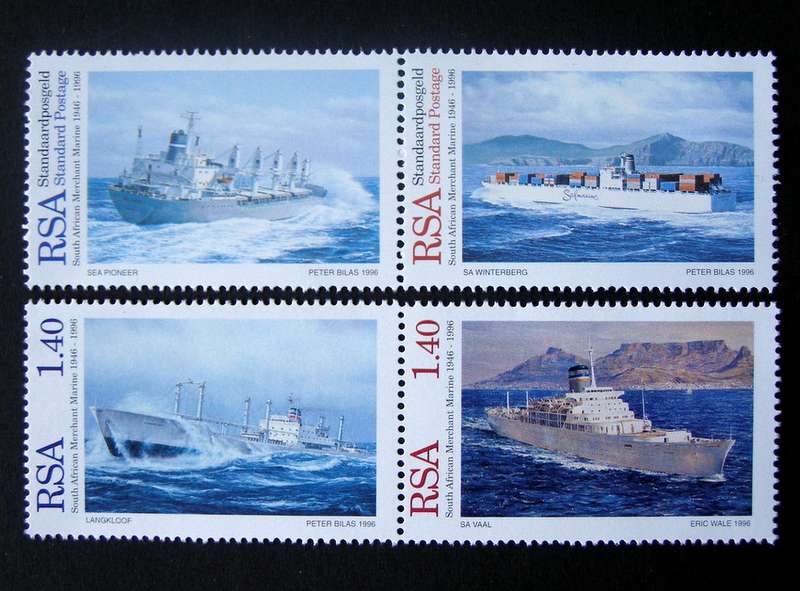SOUTH AFRICA Mint Set - S.A. Merchant Marine 1996