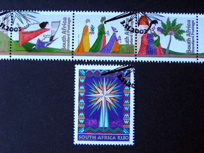 SOUTH AFRICA Set (CTO) - Christmas 2003
