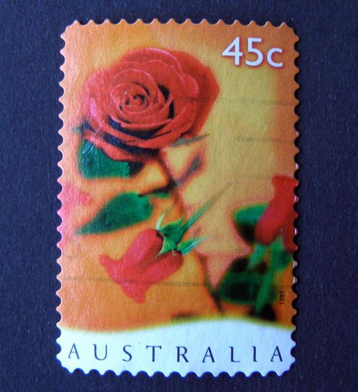 AUSTRALIA - St. Valentine`s Day 1997 //Flowers