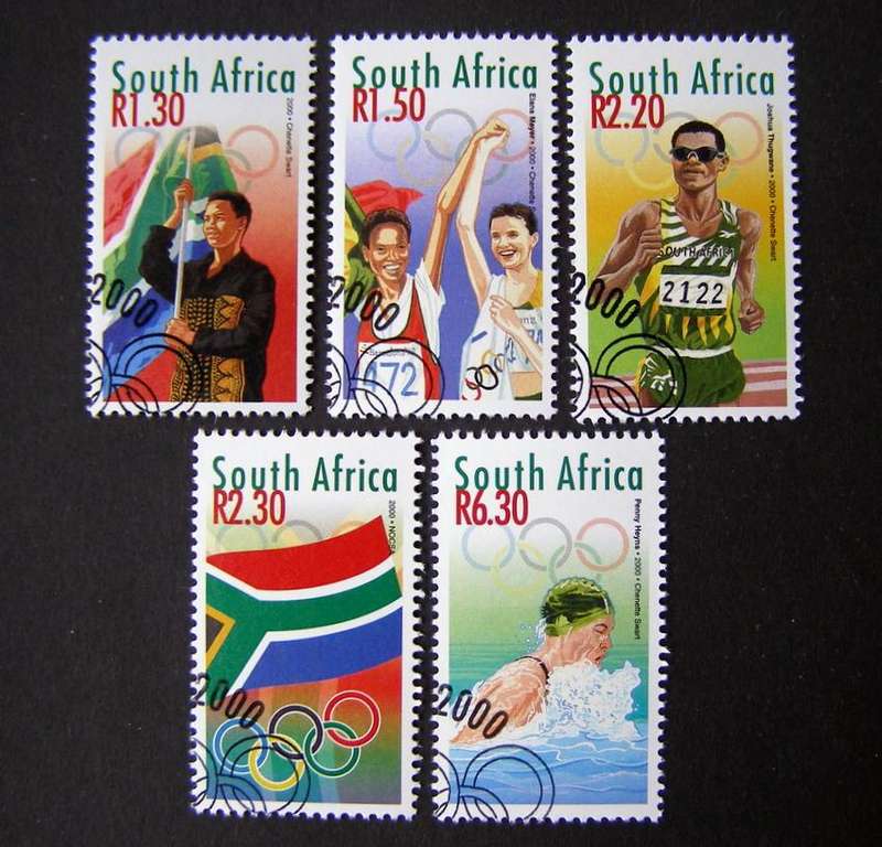 SOUTH AFRICA Set (CTO) - Olympic Games 2000