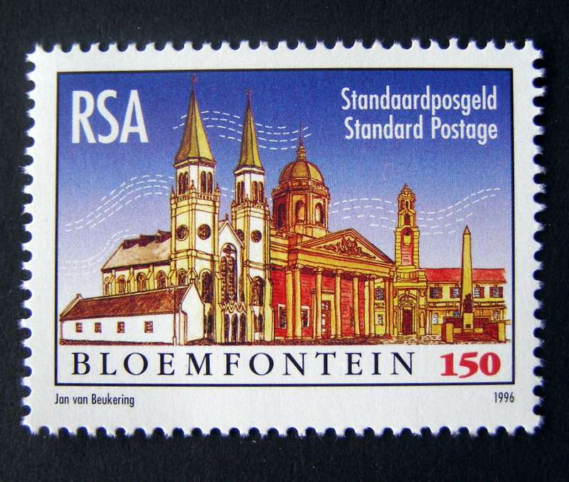 SOUTH AFRICA Mint Set - 150th Anniv. of Bloemfontein 1996