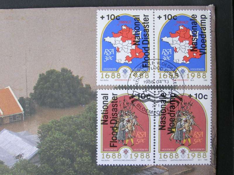 SOUTH AFRICA Cover - Natal Flood Disaster 1988