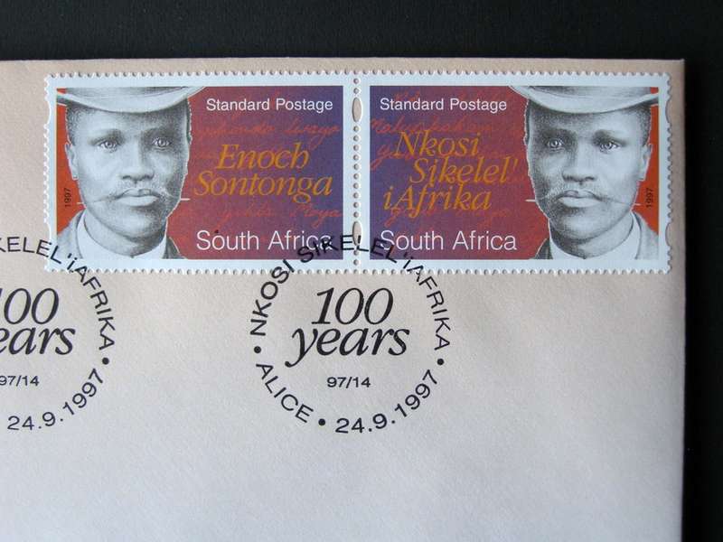 SOUTH AFRICA Cover - National Anthem Composer: Enoch Sontonga 1997