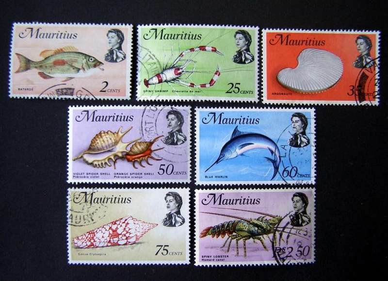MAURITIUS - Marine Life 1969