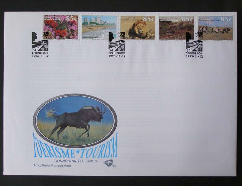 SOUTH AFRICA Cover - Tourism 1993