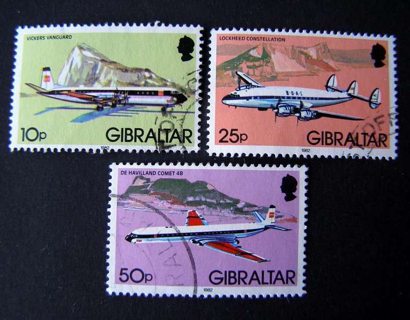 GIBRALTAR - Aircraft 1982