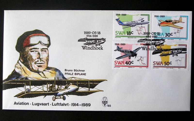 SWA Cover - 75th Anniv. of Aviation 1989 //Aircraft
