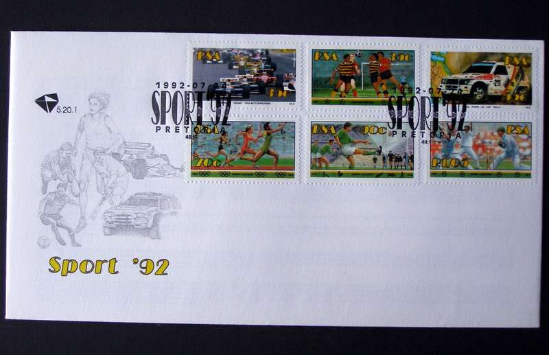 SOUTH AFRICA Cover - Sport 1992