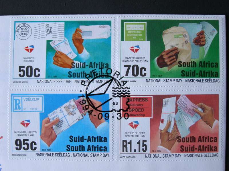 SOUTH AFRICA Cover - National Stamp Day 1994
