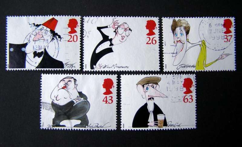 GREAT BRITAIN Set - Comedians 1998