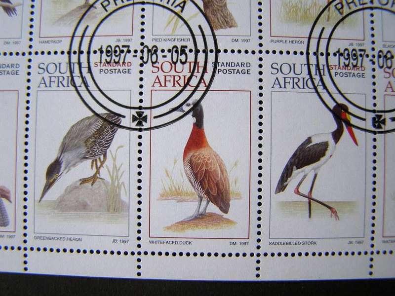 SOUTH AFRICA Set (CTO) - Waterbirds 1997