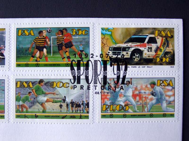 SOUTH AFRICA Cover - Sport 1992