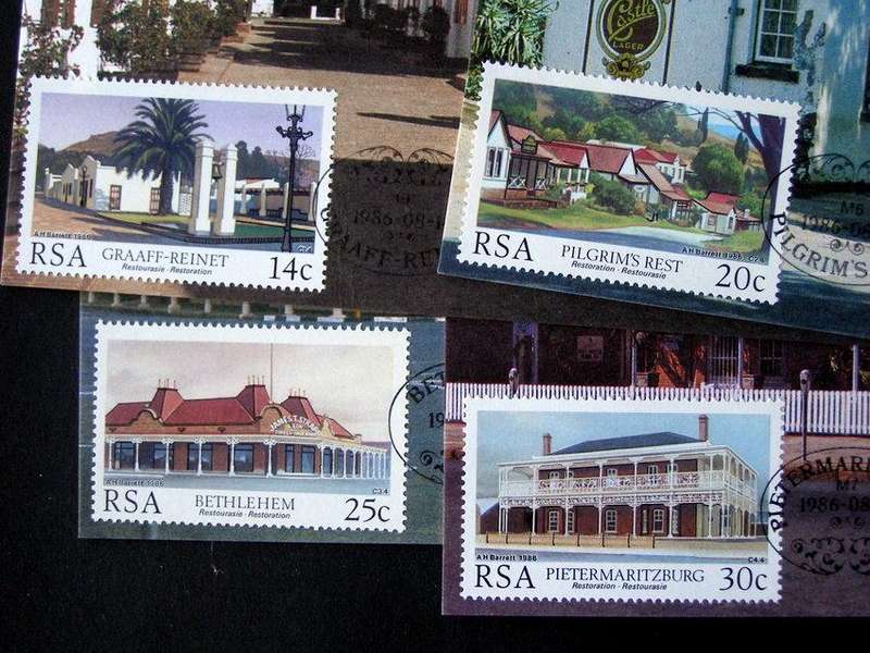 SOUTH AFRICA Maxi Card Set - Restoration 1986