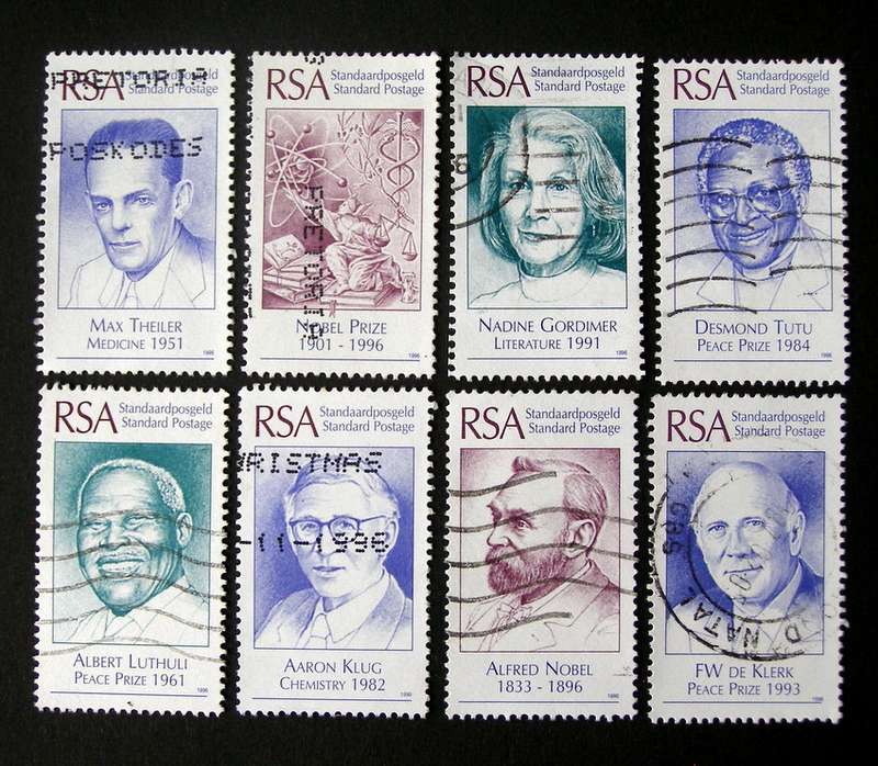 SOUTH AFRICA - Nobel Laureates 1996