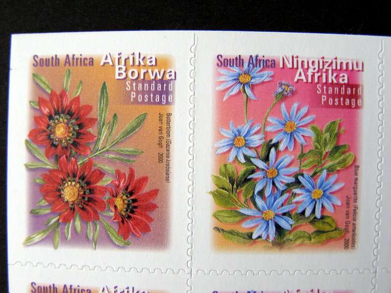 SOUTH AFRICA Mint Booklet (Self-Adhesive) - Seventh Definitive Flowers (25th April) 2001