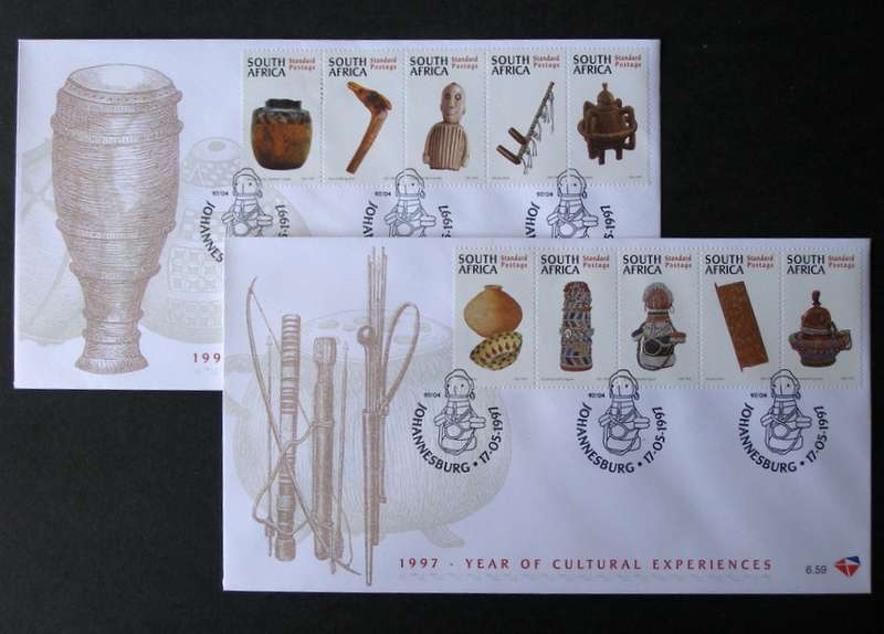 SOUTH AFRICA Cover Set - Year of Cultural Experiences 1997