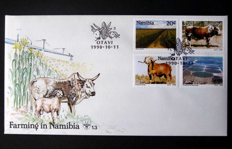 NAMIBIA Cover - Farming 1990