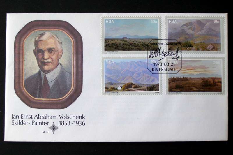 SOUTH AFRICA Cover - Volschenk Paintings 1978