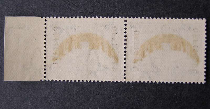 UNION OF S.A. Mint - 1.5d. Official Pair (Inverted Wmk No.26a) - Hyphenated Pictorials 1935-50