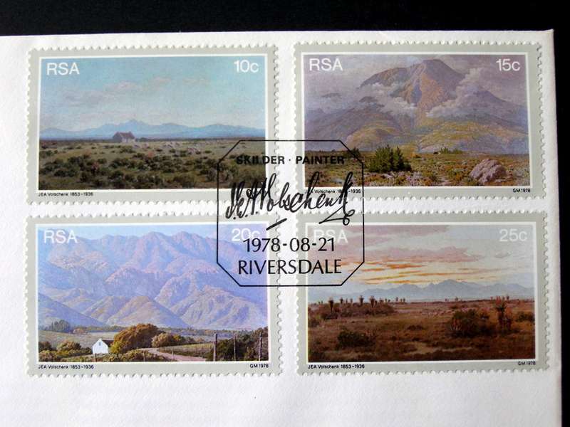 SOUTH AFRICA Cover - Volschenk Paintings 1978