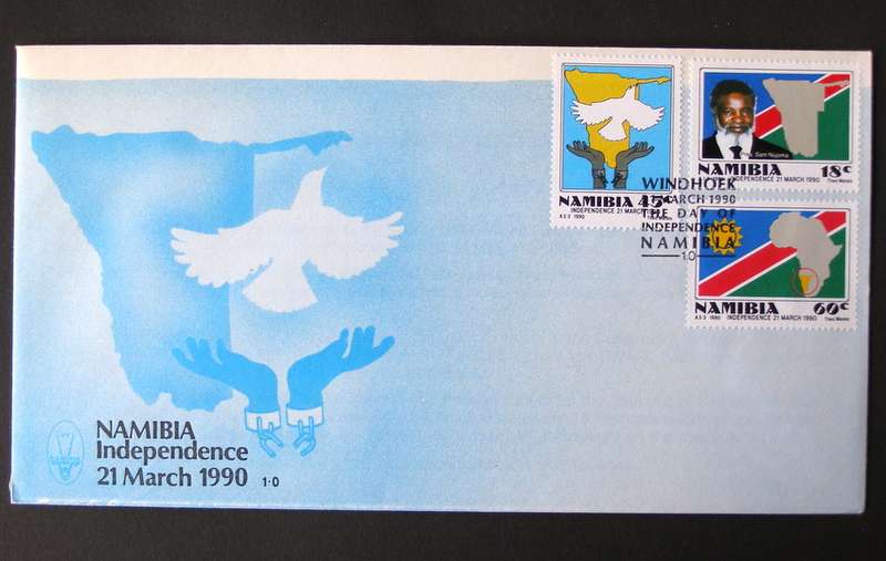 NAMIBIA Cover - Independence 1990