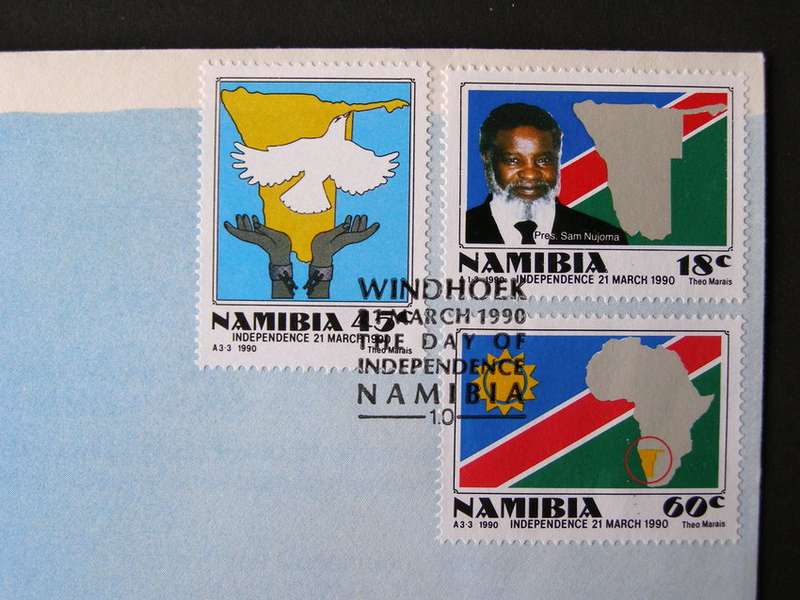 NAMIBIA Cover - Independence 1990