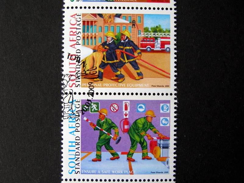 SOUTH AFRICA Set (CTO) - Occupational Health 2009