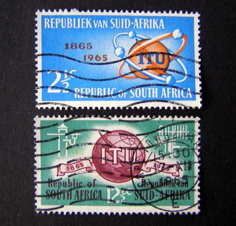 SOUTH AFRICA Set - I.T.U. Centenary 1965
