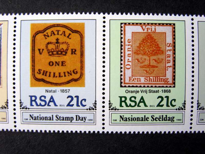 SOUTH AFRICA Mint Set - National Stamp Day 1990