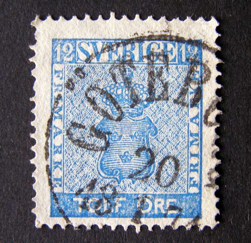 SWEDEN - 12ore Blue 1858