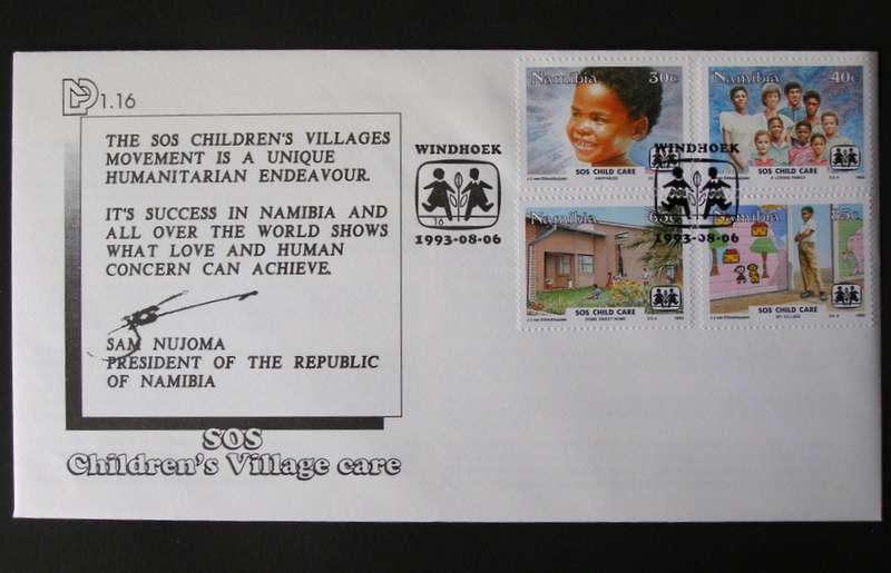 NAMIBIA Cover - S.O.S. Child Care 1993