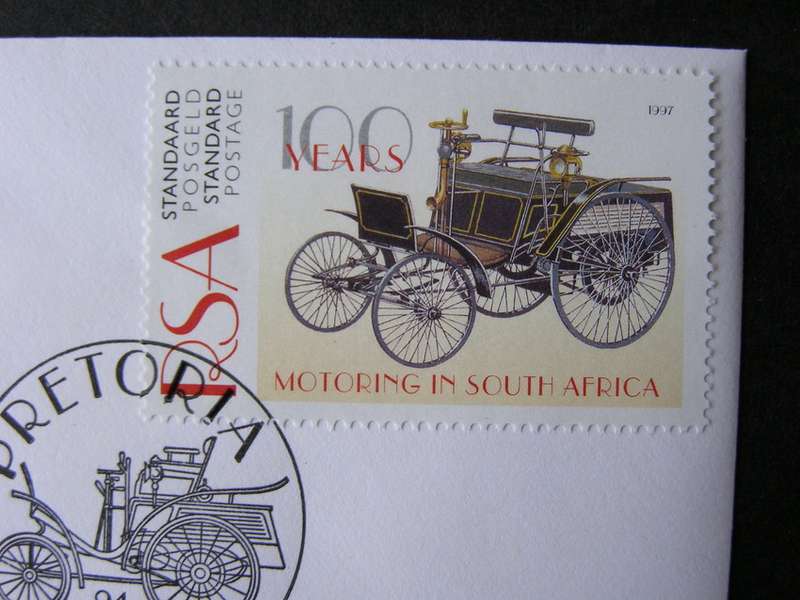 SOUTH AFRICA Cover - 100 Years of Motoring in SA 1997
