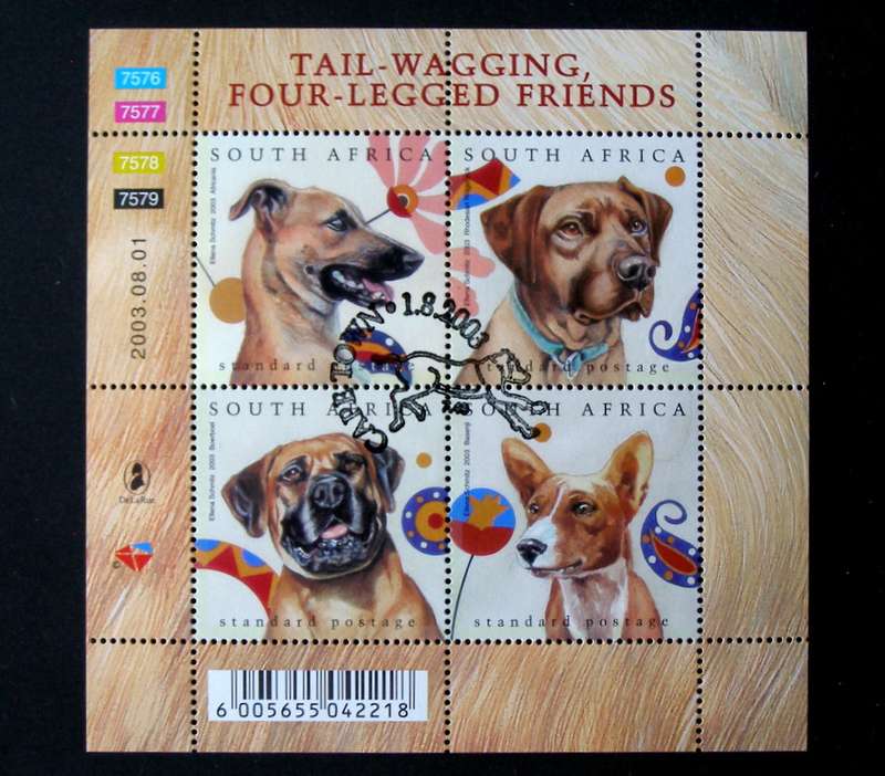 SOUTH AFRICA Set (CTO) - Dogs 2003
