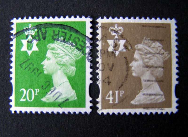 GREAT BRITAIN Regionals - Northern Ireland Machins (with elliptical holes) 1993-2000