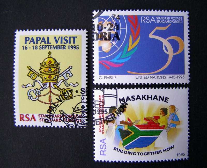 SOUTH AFRICA (CTO) - Assorted Stamps 1995