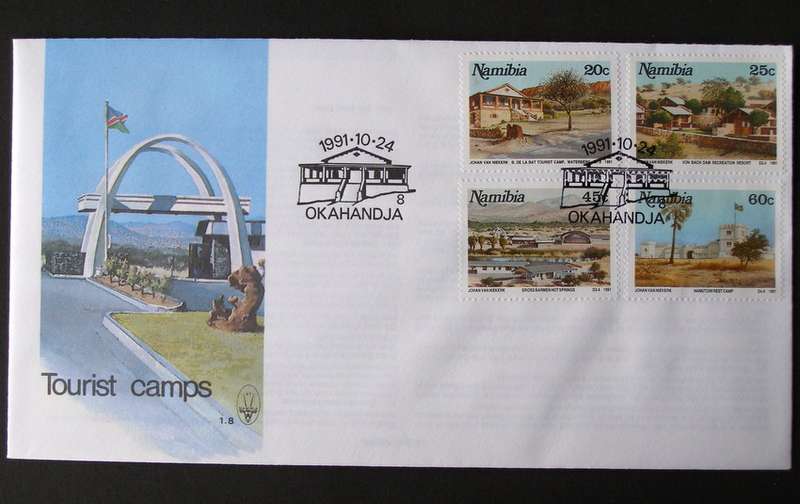 NAMIBIA Cover - Tourist Camps 1991