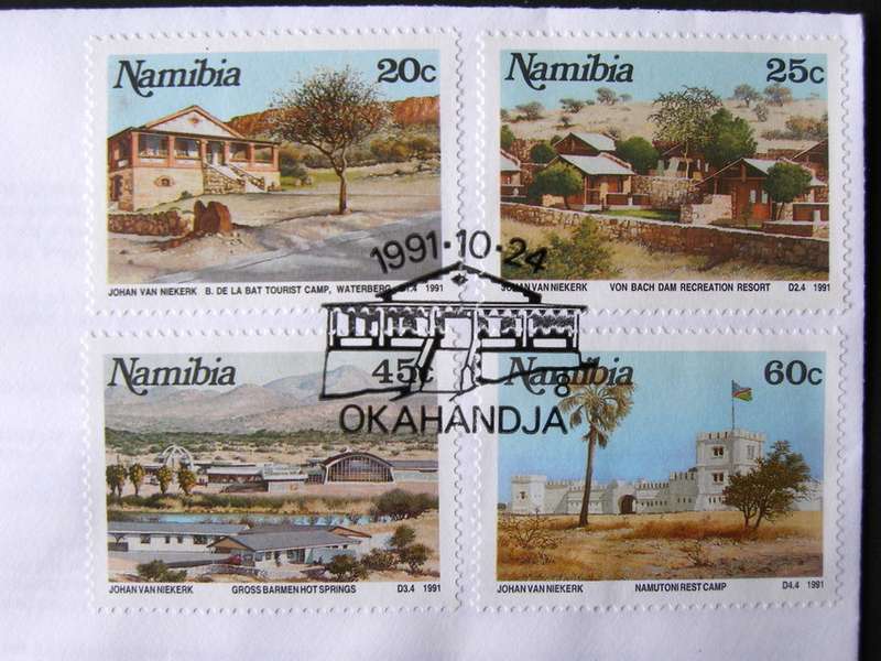 NAMIBIA Cover - Tourist Camps 1991