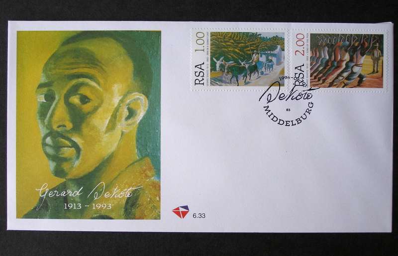 SOUTH AFRICA Cover - Gerard Sekoto Paintings 1996