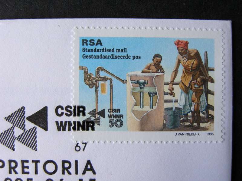 SOUTH AFRICA Cover - 50 Years of C.S.I.R. 1995