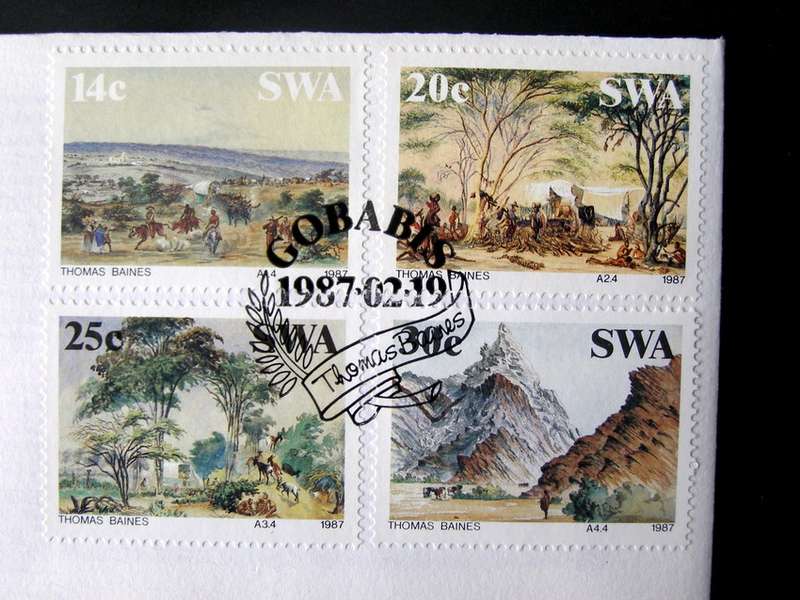 SWA Cover - Paintings by Thomas Baines 1987