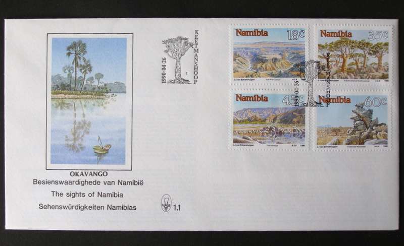 NAMIBIA Cover - Sights 1990