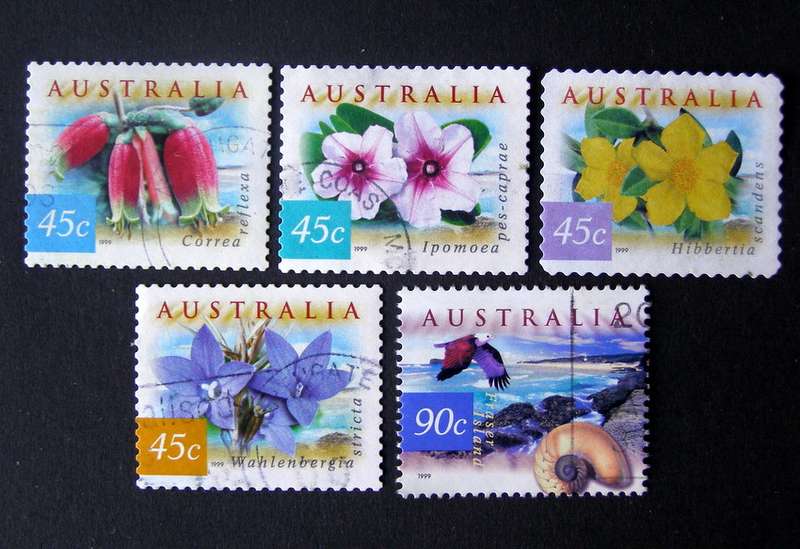 AUSTRALIA - Fauna and Flora (3rd Series) 1999 //Flowers
