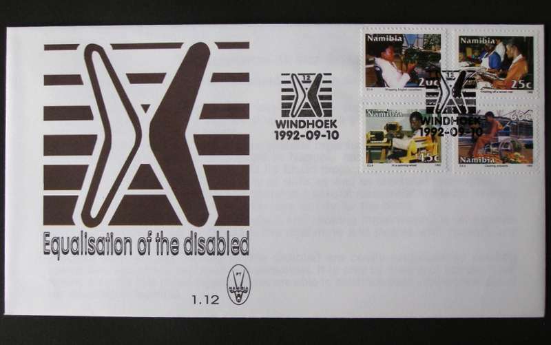 NAMIBIA Cover - Integration of the Disabled 1992