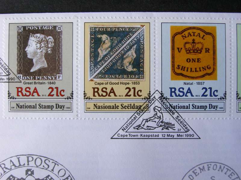 SOUTH AFRICA Cover - National Stamp Day 1990