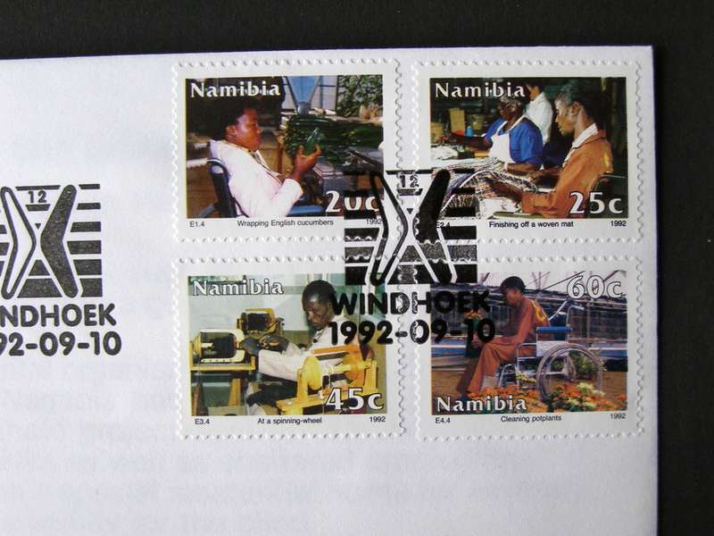 NAMIBIA Cover - Integration of the Disabled 1992