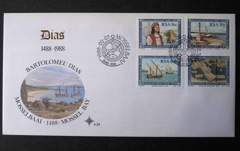 SOUTH AFRICA Cover - Bartolomeu Dias Discovery of the Cape 1988