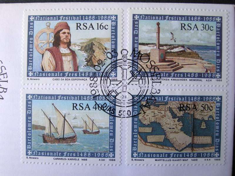 SOUTH AFRICA Cover - Bartolomeu Dias Discovery of the Cape 1988